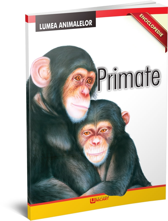 Unicart carte Lumea Animalelor 6 ani+ Enciclopedie Primate Imagine principală a produsului