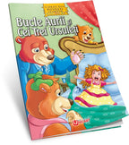 Unicart carte Povesti clasice de colorat 3 ani+ Bucle aurii si cei teri ursuleti