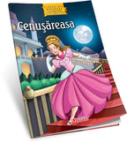 Unicart carte Povesti clasice de colorat 3 ani+ Cenusareasa