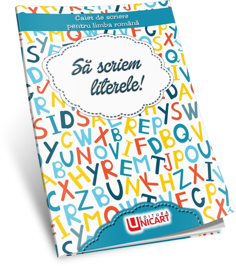 Unicart caiet de scriere pentru limba romana 6 ani+, 01