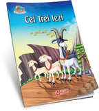 Unicart Carte de colorat  Creionul fermecat 3ani+, Cei Trei Iezi 01