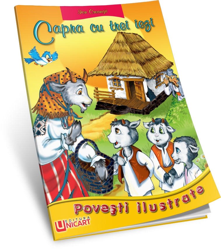 Unicart Carte Povesti ilustrate 3 ani+,Capra 01