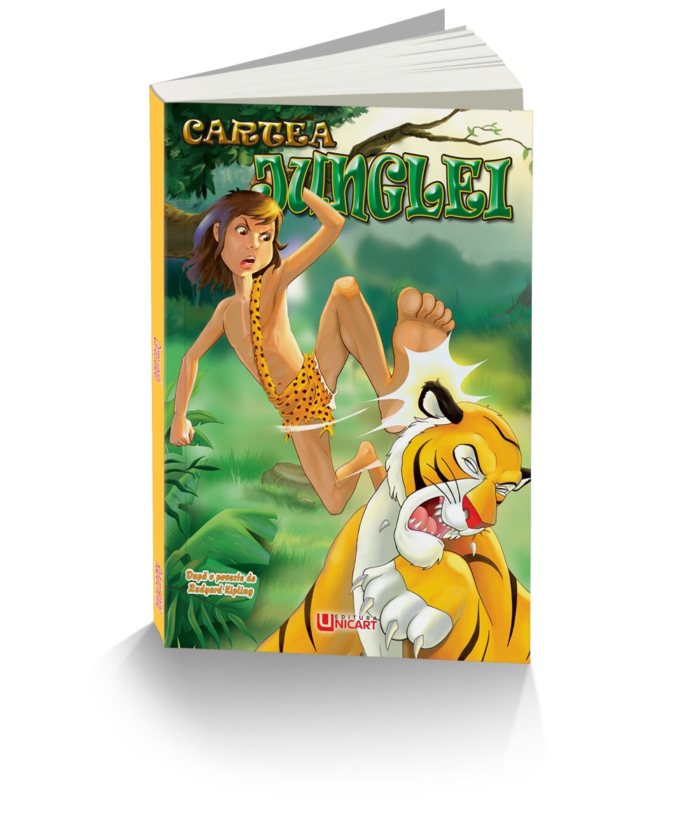 unicart carte povesti clasici ilustrati 3 ani cartea junglei