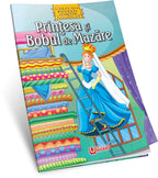 unicart carte povesti classice de colorat 3 ani printesa si bobul de mazare