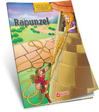Unicart carte Povesti classice de colorat 3 ani+  Rapunzel