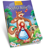 Unicart carte Povesti classice de colorat 3 ani+  Scufita Rosie