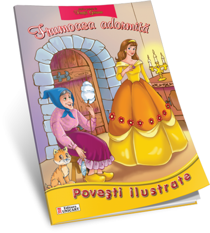 Unicart carte Povesti ilustrate 3 ani+, Frumoasa adormita
