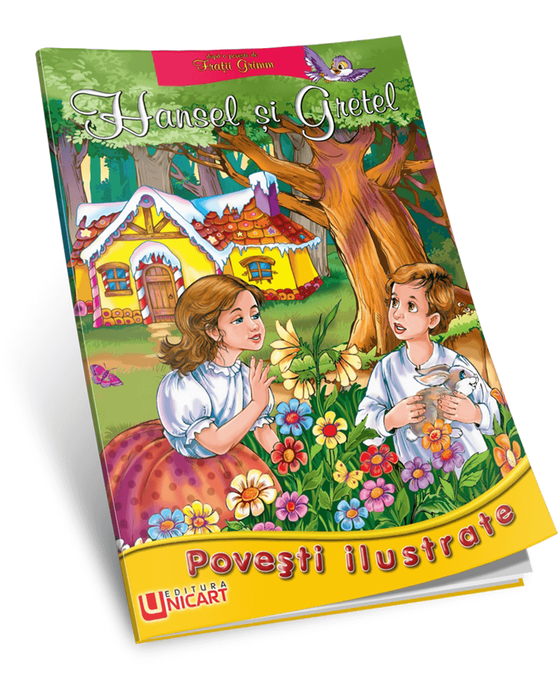 Unicart carte Povesti ilustrate 3 ani+, Hansel si Gretel 01 Imagine principală a produsului