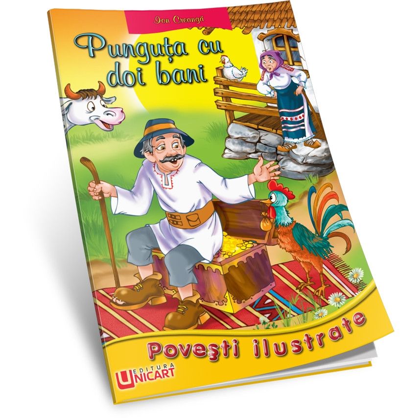 Unicart carte Povesti ilustrate format A3 pentru 3 ani+, Punguta  Imagine principală a produsului