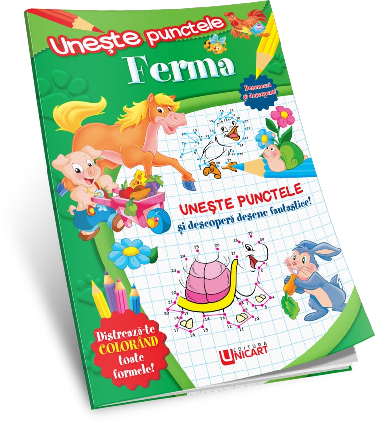 Unicart Carte Uneste punctele 3 ani+ 01 Imagine principală a produsului