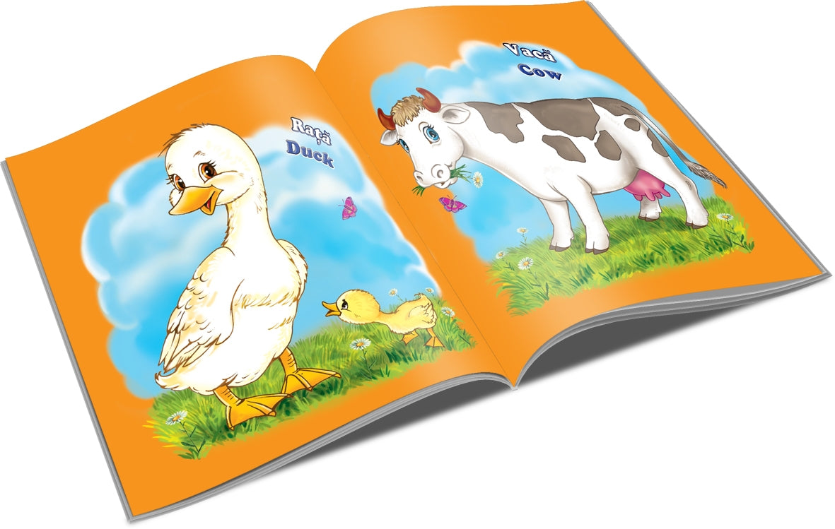 Unicart Pliante pentru invatat  3ani+ Animale domestice 02