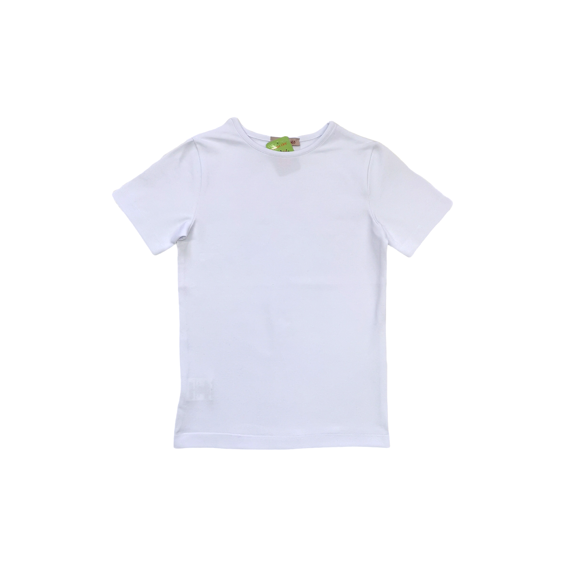Uniforma bluza Adamo cu maneca scurta 5-12 ani Alb Imagine principală a produsului