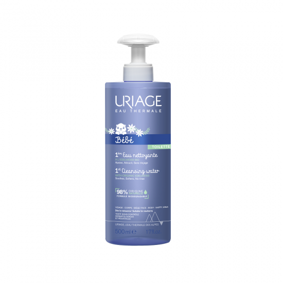 Uriage apa de curatare pentru copii 1-Ere Bebe, 500 ml