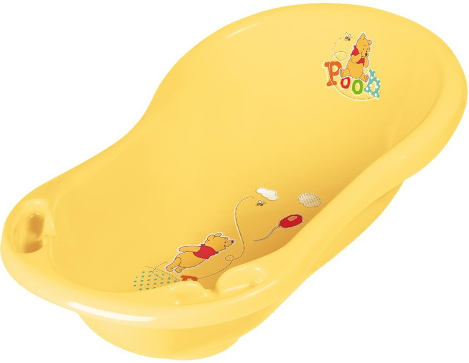 Prima Baby cadita baie pe galben - Winnie, 84 cm 01 Imagine principală a produsului