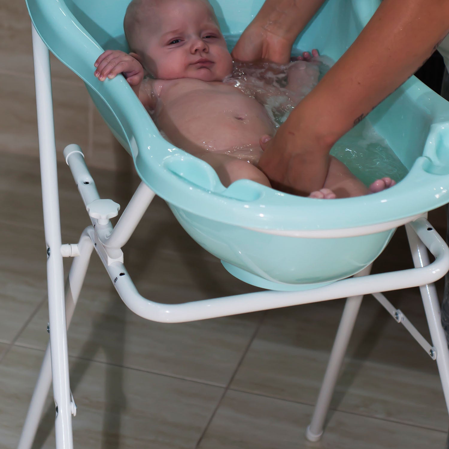 Prima Baby cadita baie pe albastru - Mickey