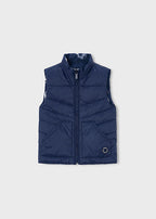 Mayoral vesta baieti reversibila 5-10 ani Navy blue cu minge fotbal
