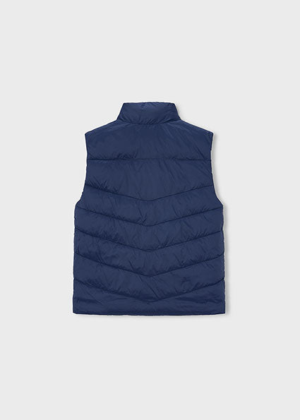 Mayoral vesta baieti reversibila 5-10 ani Navy blue cu minge fotbal