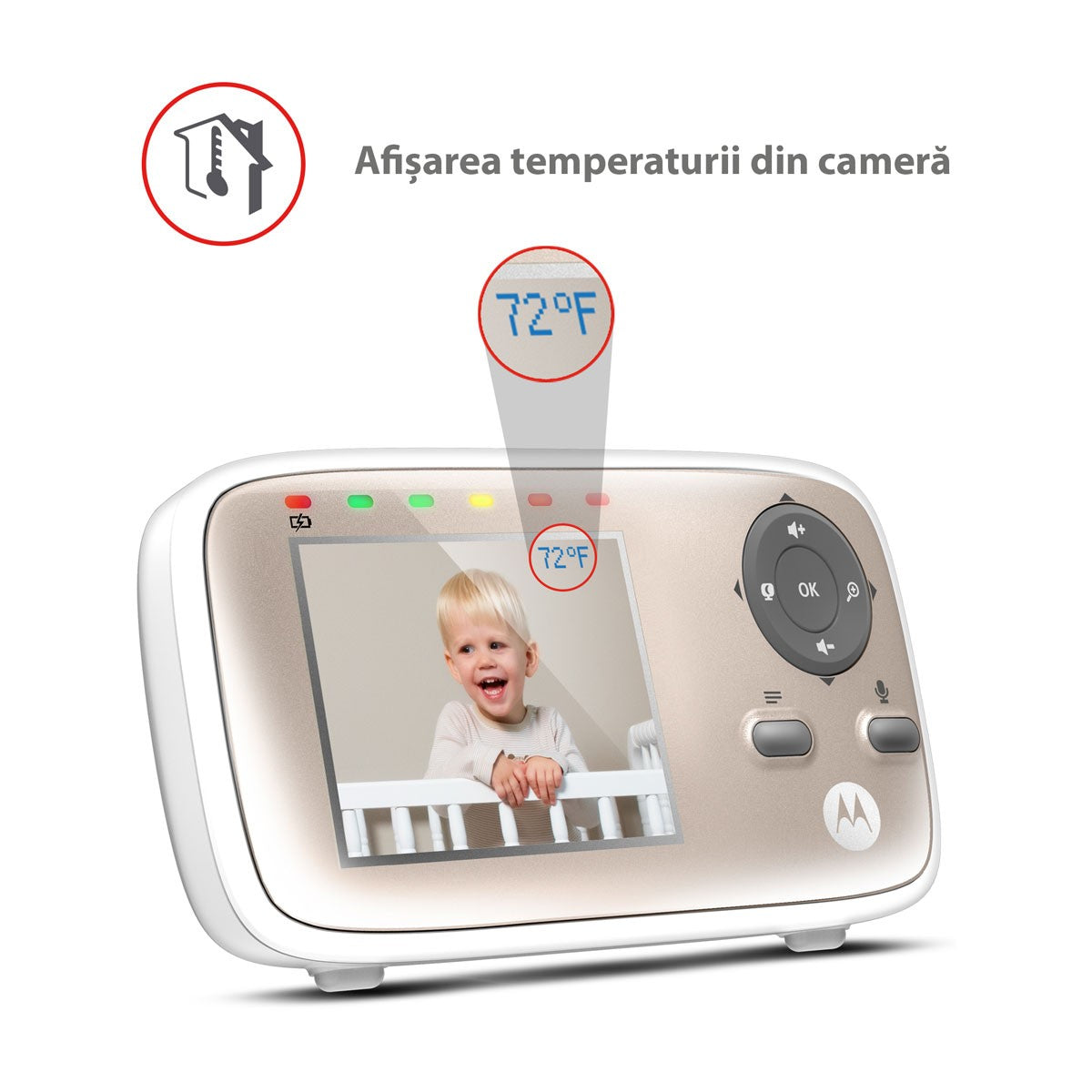 Motorola Videofon digital MB667 Connect cu camera Wi-Fi HD 07