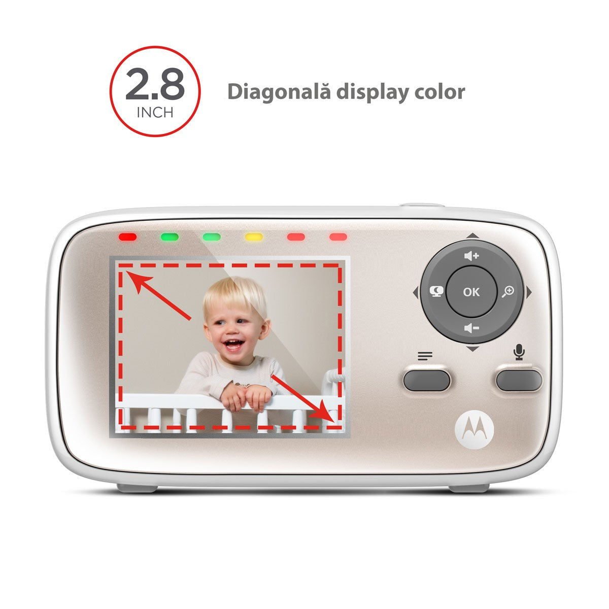 Motorola Videofon digital MB667 Connect cu camera Wi-Fi HD 08