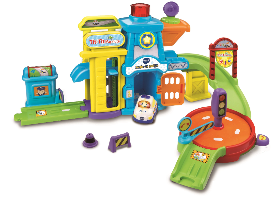 Vtech set de joaca 1-5 ani, Tit-tit Sectia de Politie 01 Imagine principală a produsului