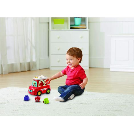 Vtech jucarie interactiva 12m+ Minivan cu animalute