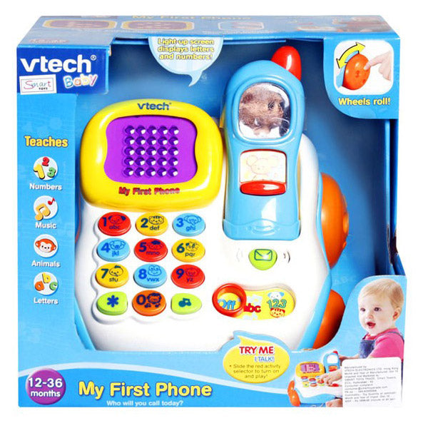 Vtech Primul telefon cu sunete pentru 12-36 luni