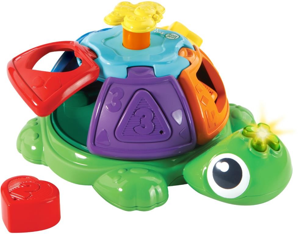 Vtech jucarie broacsa testoasa cu forme 10m+, Sort & Spin Turtle Imagine principală a produsului