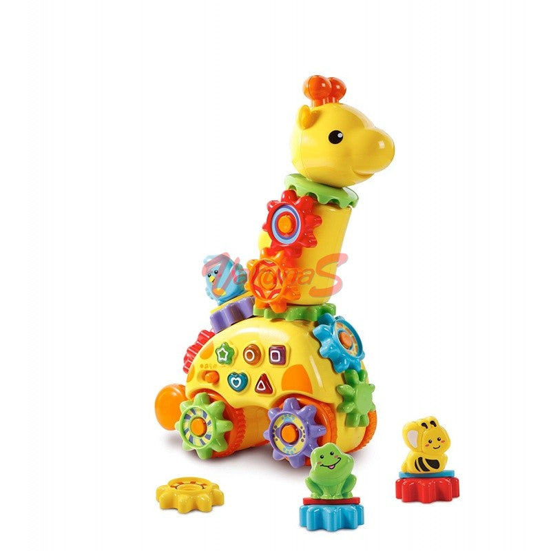 Vtech Jucarie educativa Girafa intercativa cu rotite 18m+ 01 Imagine principală a produsului