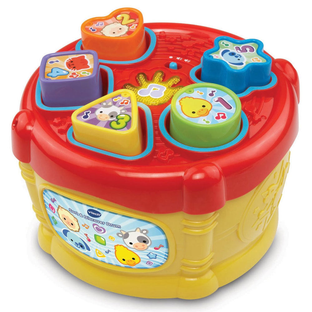 Vtech jucarie muzicala sortator 12m+, Toba cu forme si culori 01