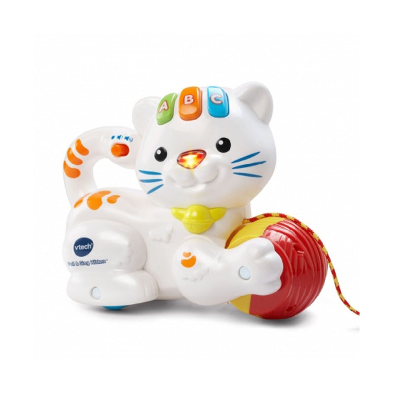 Vtech jucarie Pull& Play Kitten 9m+, Pisica VT158203 01 Imagine principală a produsului