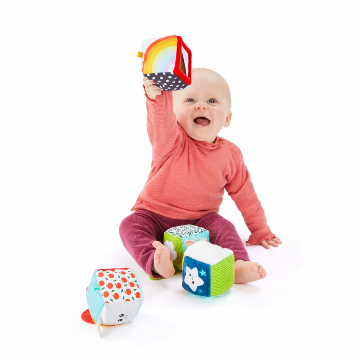 Vulli cuburi multi-activitati girafa Sophie 3m+ 