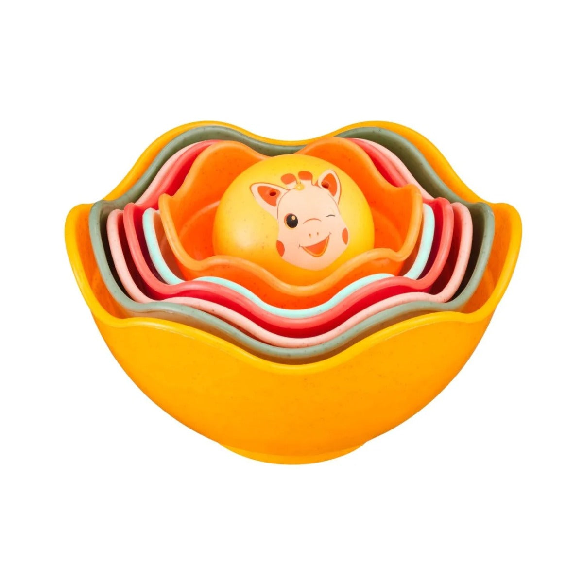 Vulli joc de stivuire girafa Sophie 6m+