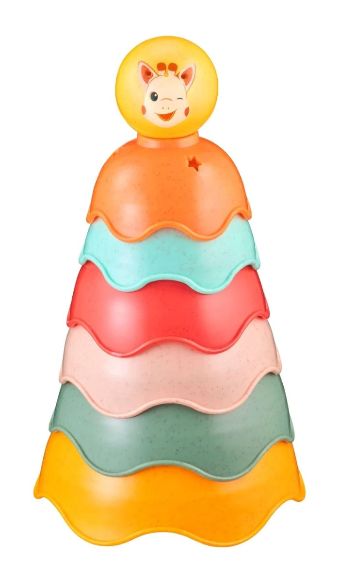 Vulli joc de stivuire girafa Sophie 6m+