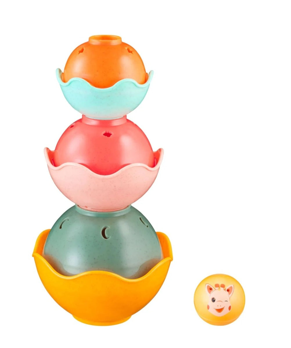 Vulli joc de stivuire girafa Sophie 6m+