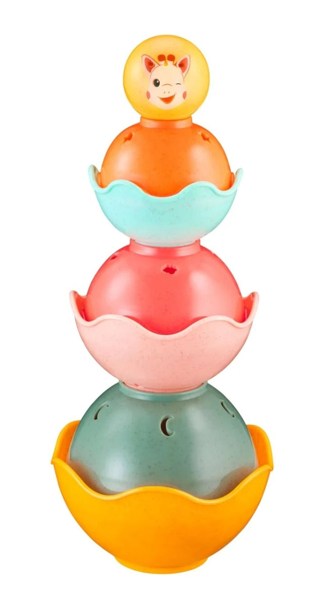 Vulli joc de stivuire girafa Sophie 6m+