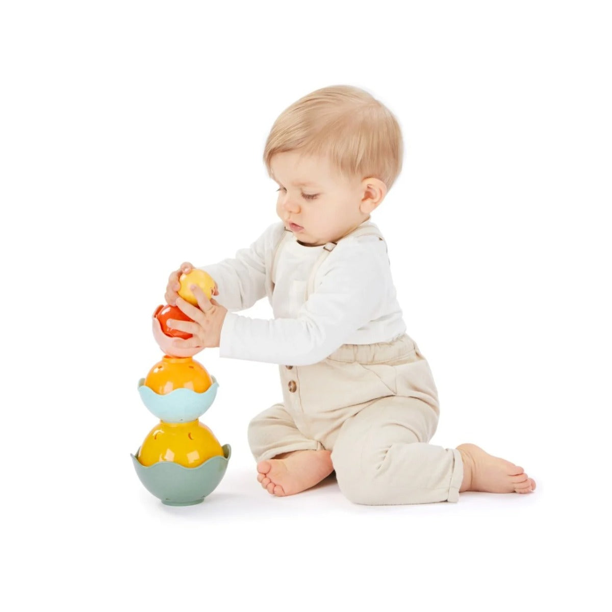 Vulli joc de stivuire girafa Sophie 6m+