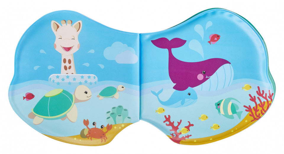 Vulli jucarie de baie carte Girafa Sophie 4m+