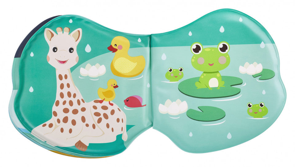 Vulli jucarie de baie carte Girafa Sophie 4m+