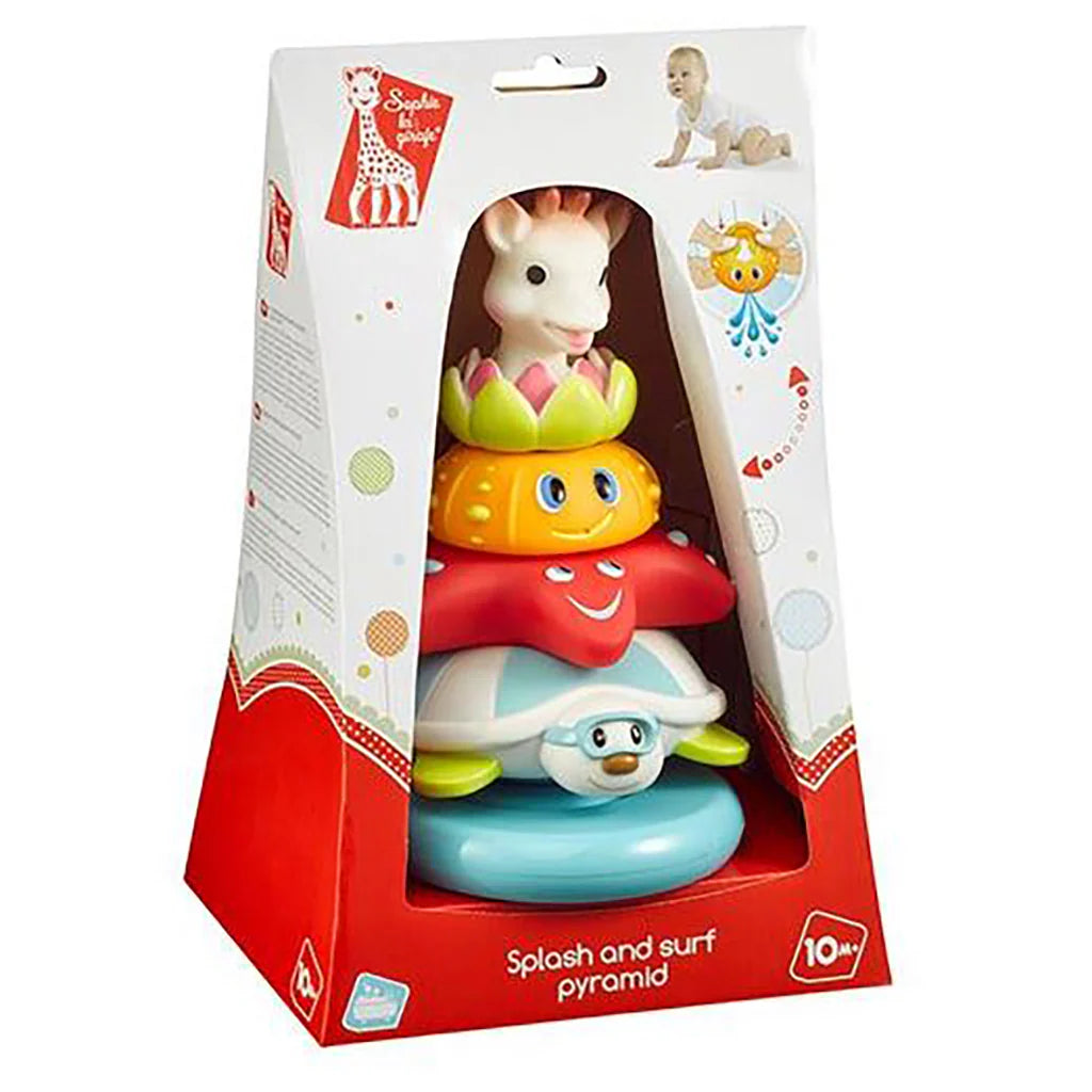 Vulli jucarie de baie Piramida Slpash& Surf Sophie 10m+
