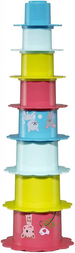Vulli piramida de flori Girafa Sophie 6m+