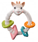 Vulli set cadou SOPHIE-sticat si inel Colo'rings 0m+