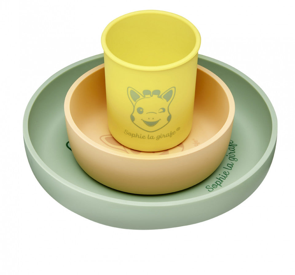 Vulli set de masa silicon Girafa Sophie 6m+
