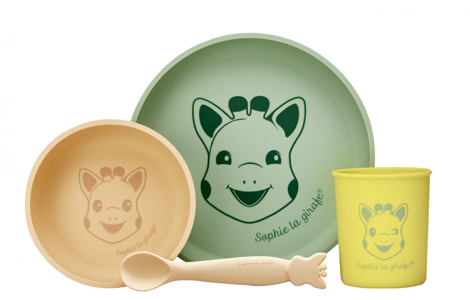 Vulli set de masa silicon Girafa Sophie 6m+