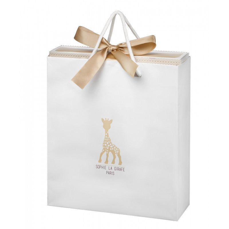 Vulli jucarie set de nastere Girafa Sophie si zornaitoare Sweety Sophie 0m+
