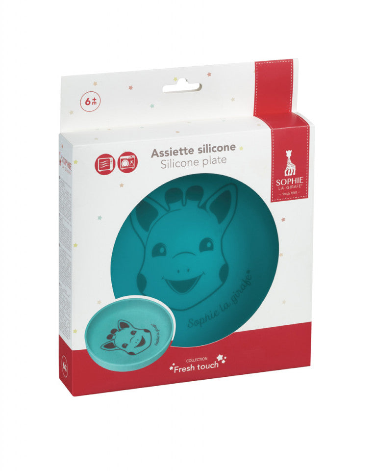 Vulli farfurie silicon Girafa Sophie 6m+