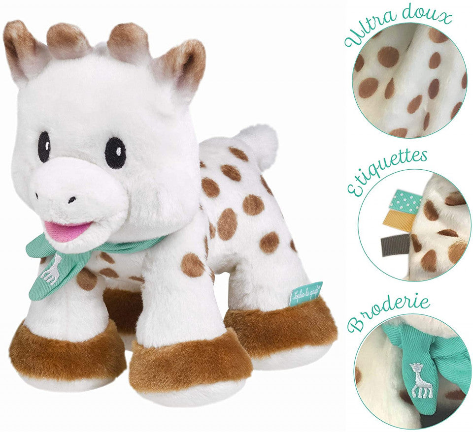 Vulli jucarie plus Girafa Sophie pufoasa 20 cm 0m+ 010336 05