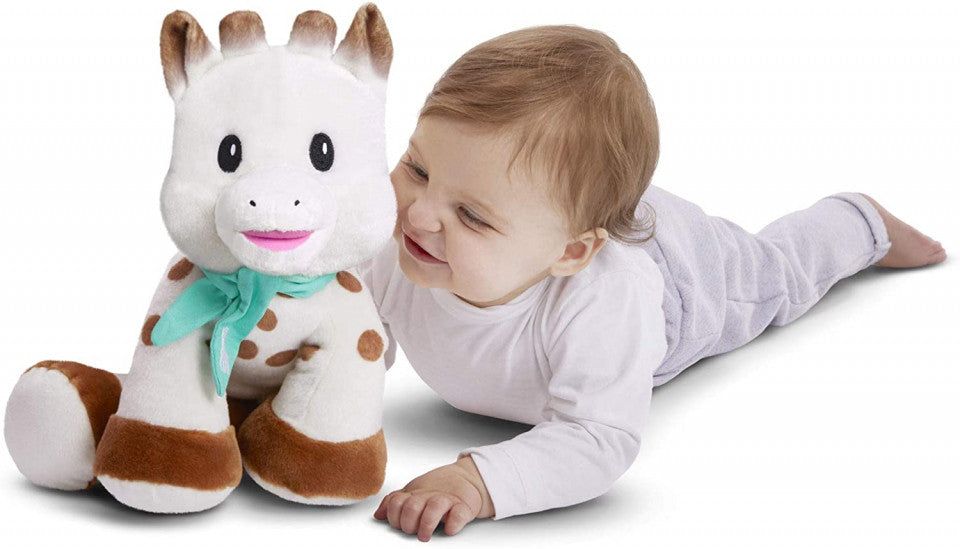 Vulli jucarie plus Girafa Sophie pufoasa maxi 35 cm 0m+ 06