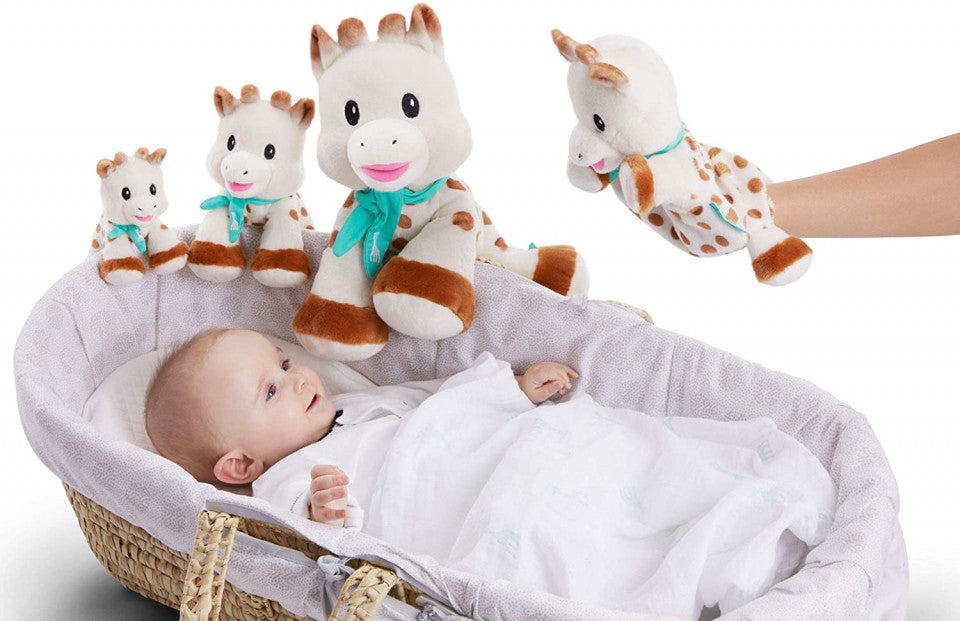 Vulli jucarie plus Girafa Sophie pufoasa maxi 35 cm 0m+ 07