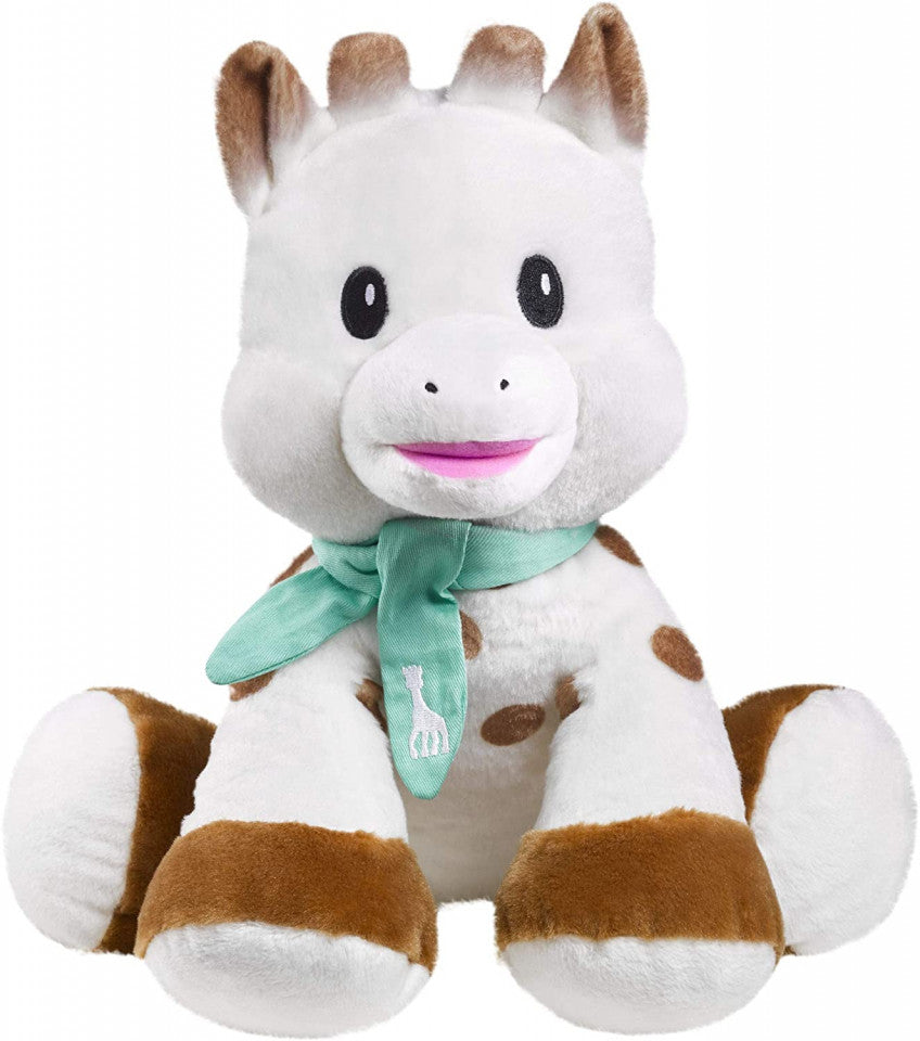 Vulli jucarie plus Girafa Sophie pufoasa maxi 35 cm 0m+ 01 Imagine principală a produsului