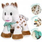 Vulli jucarie plus Girafa Sophie pufoasa maxi 35 cm 0m+ 04